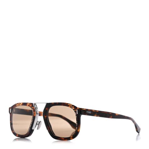 FENDI Zucca Sunglasses FF M0105/S Havana 